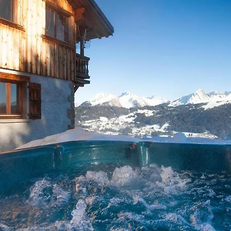 Hébergement de vacances Chalet Samasta 5-bedroom Jacuzzi And Open Fire Les Gets